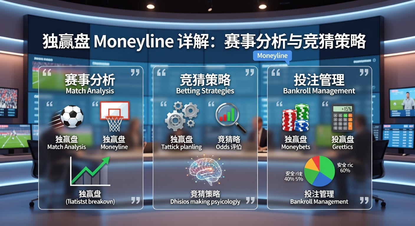独赢盘 moneyline｜胜负盘投注技巧与解读