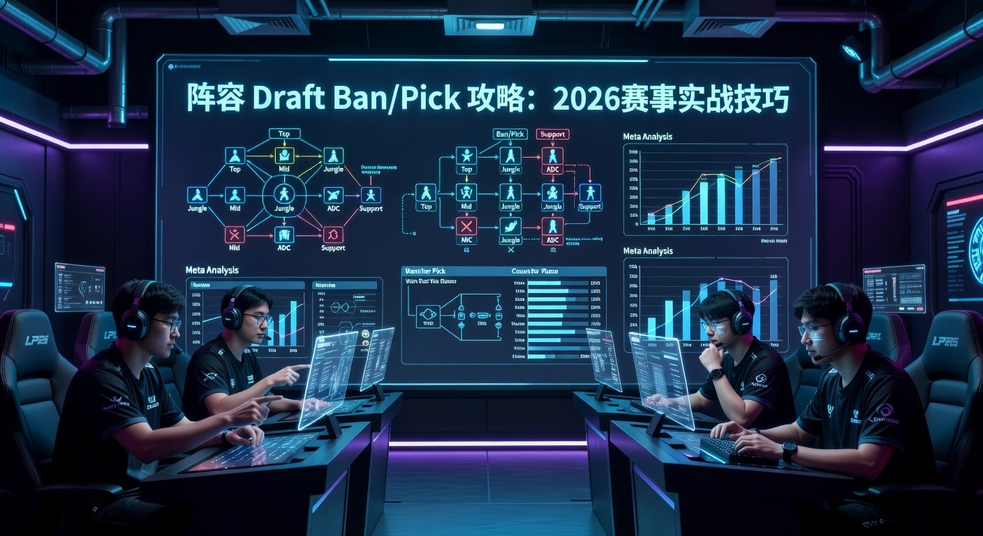 阵容 Draft Ban/Pick：赛前选择与临场判断