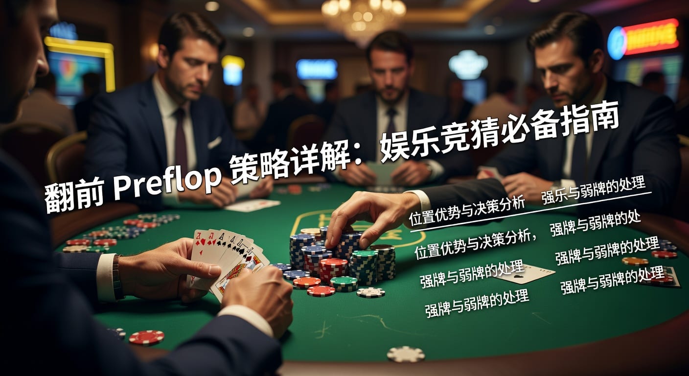 翻前 preflop 实战思路：开局判断与节奏管理
