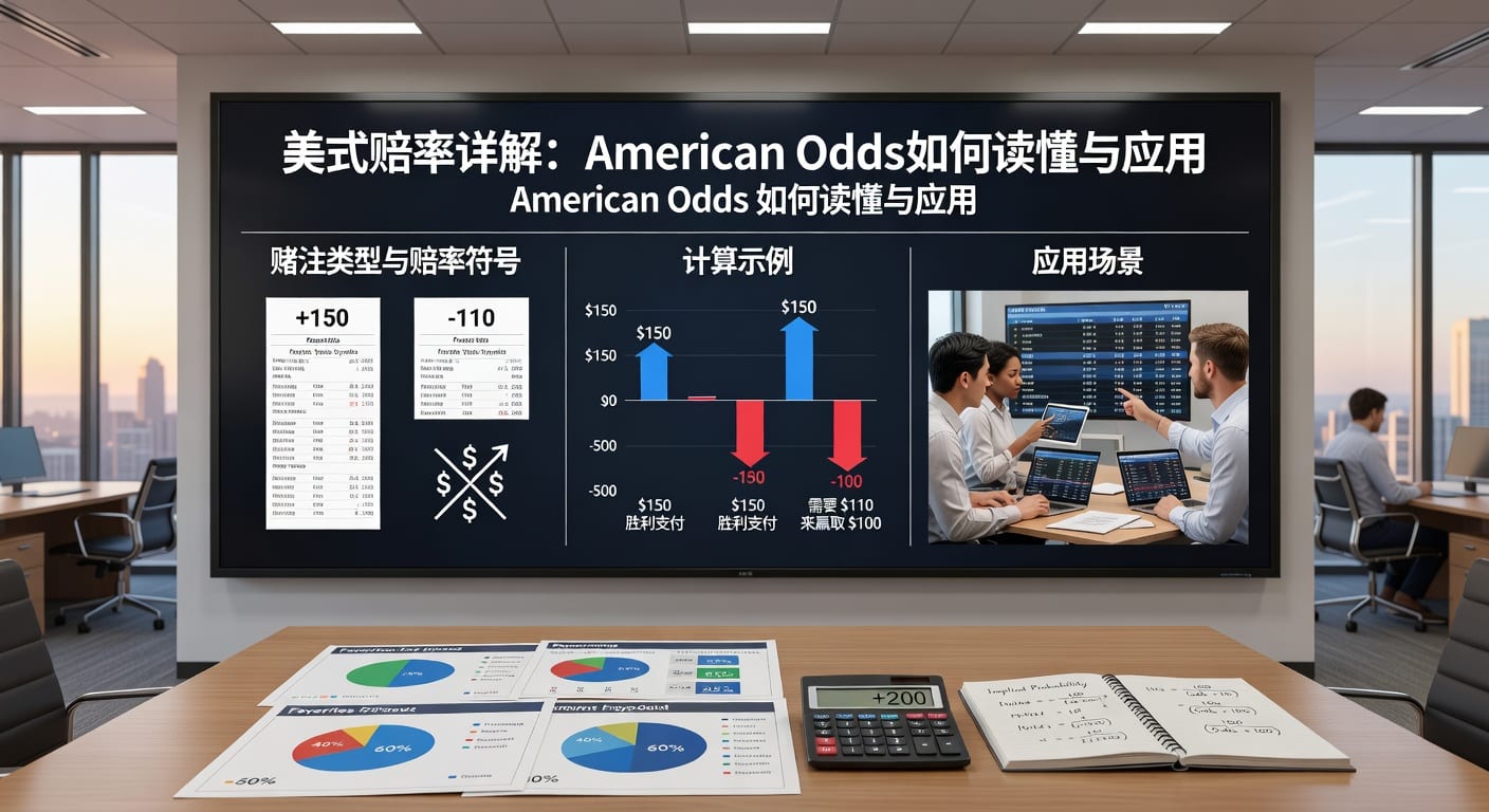 美式赔率 american odds 读法与换算要点｜林帝pg