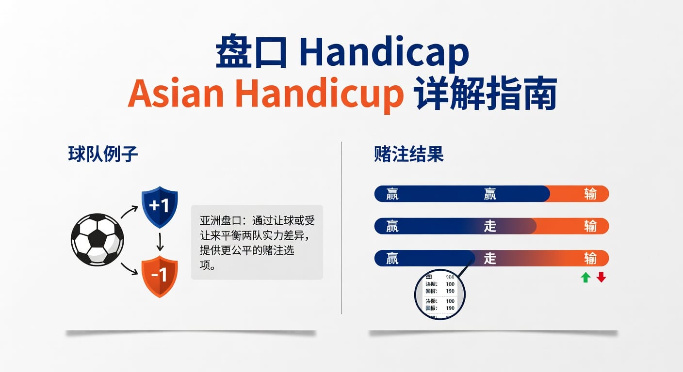 盘口 handicap 实战解析：亚洲盘与投注技巧
