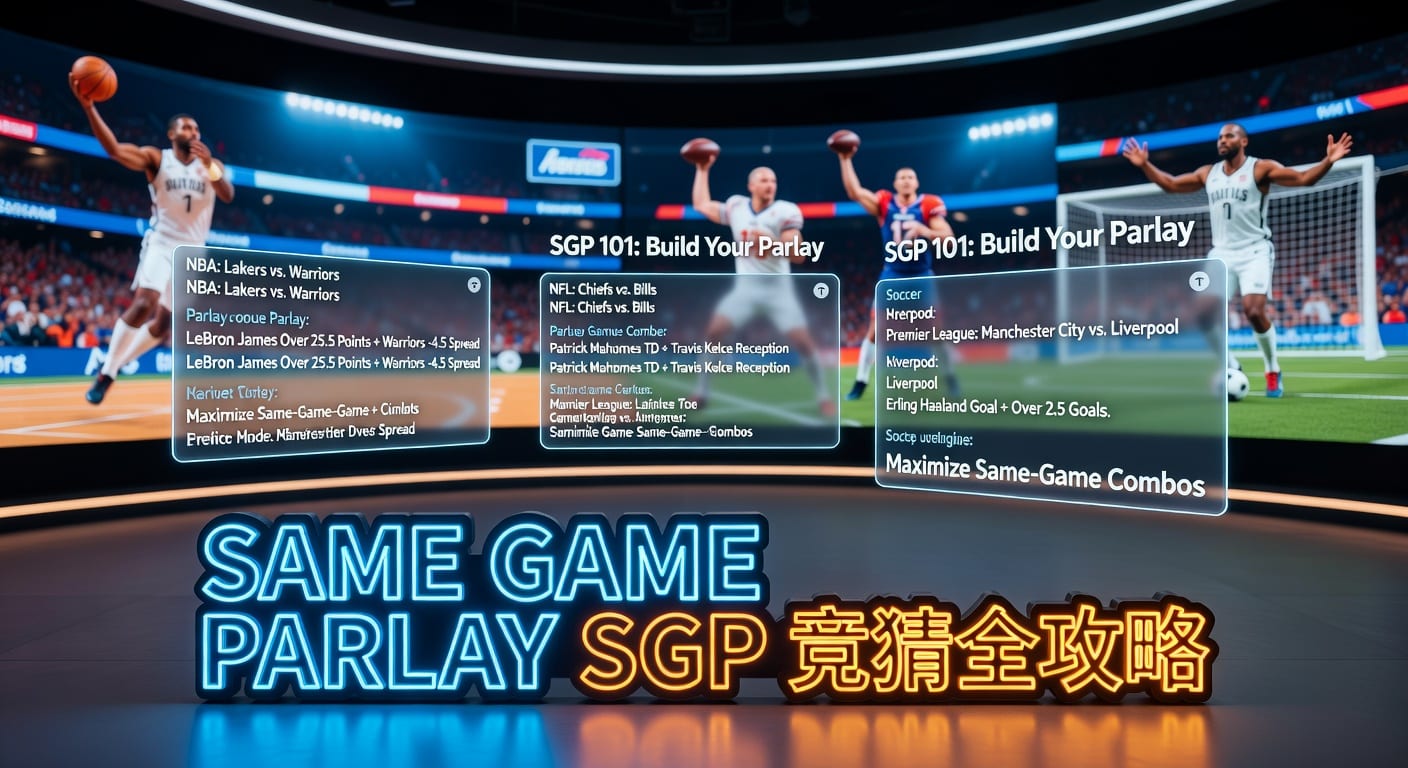 same game parlay SGP 实战指南｜串关逻辑与风控