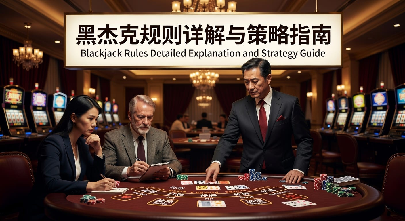 二十一点 blackjack 规则、玩法与投注技巧