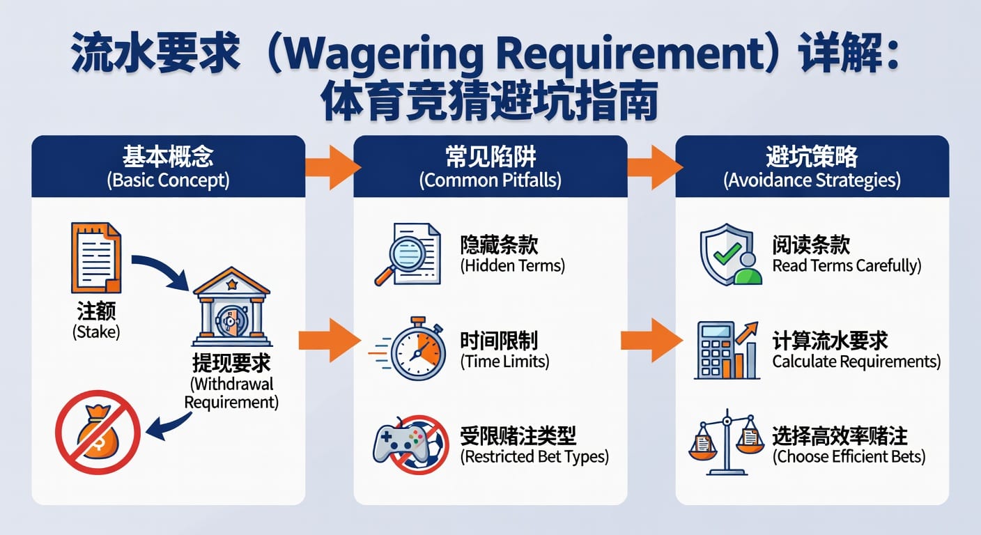 流水要求 wagering requirement：优惠流水与出金规则